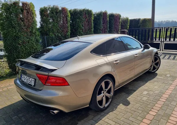 audi a7 łódzkie Audi A7 cena 73500 przebieg: 179000, rok produkcji 2011 z Pabianice